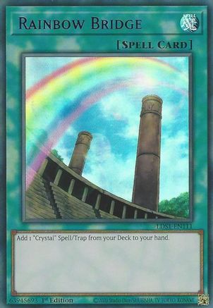 Rainbow Bridge (Purple) [LDS1-EN111] Ultra Rare - Trinity Hobby