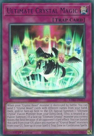 Ultimate Crystal Magic (Purple) [LDS1-EN117] Ultra Rare - Trinity Hobby