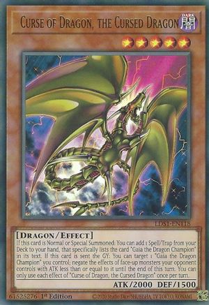 Curse of Dragon, the Cursed Dragon [LDS1-EN118] Ultra Rare - Trinity Hobby