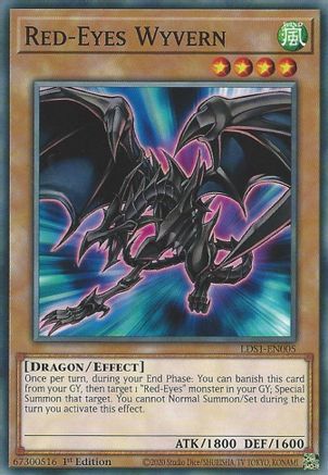 Red-Eyes Wyvern [LDS1-EN005] Common - Trinity Hobby