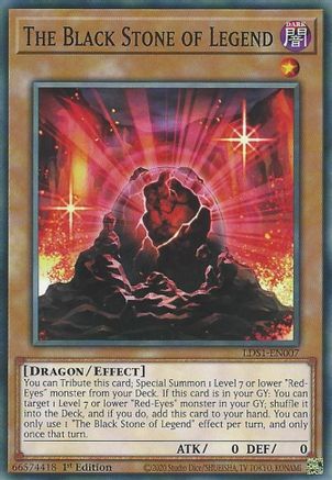 The Black Stone of Legend [LDS1-EN007] Common - Trinity Hobby