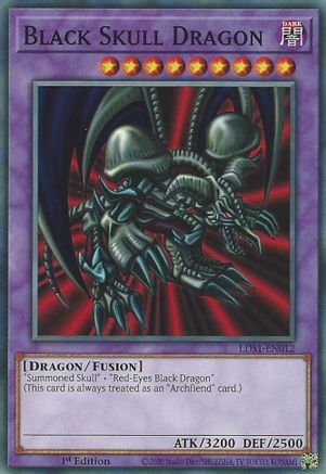 Black Skull Dragon [LDS1-EN012] Common - Trinity Hobby