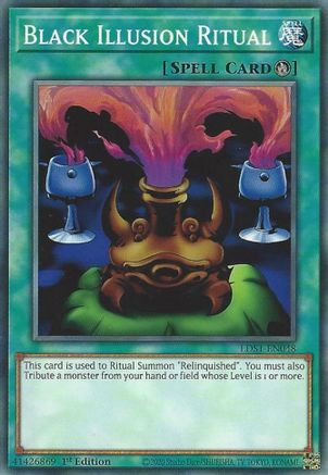 Black Illusion Ritual [LDS1-EN048] Common - Trinity Hobby