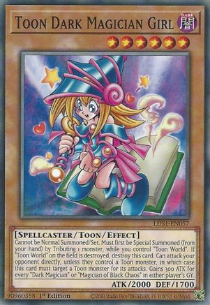 Toon Dark Magician Girl [LDS1-EN057] Common - Trinity Hobby
