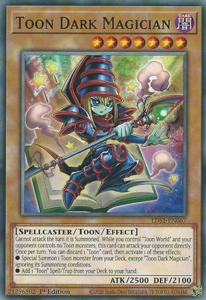 Toon Dark Magician [LDS1-EN067] Common - Trinity Hobby