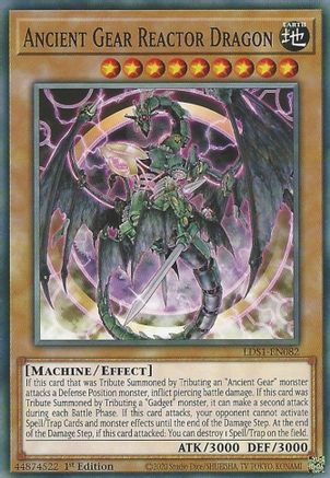 Ancient Gear Reactor Dragon [LDS1-EN082] Common - Trinity Hobby