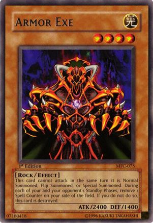 Armor Exe [MFC-075] Rare - Trinity Hobby