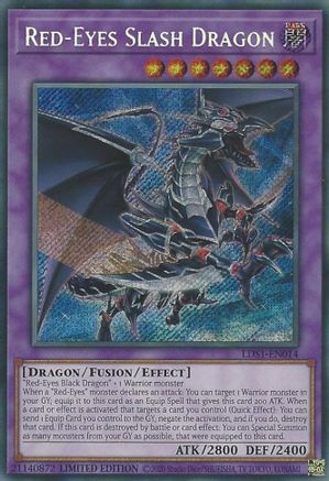 Red-Eyes Slash Dragon [LDS1-EN014] Secret Rare - Trinity Hobby