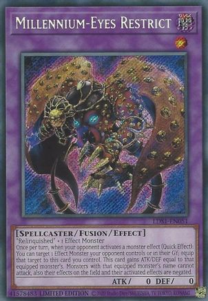 Millennium-Eyes Restrict [LDS1-EN051] Secret Rare - Trinity Hobby