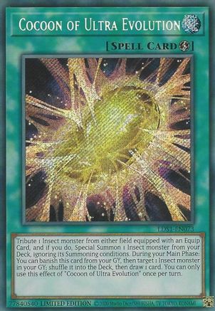 Cocoon of Ultra Evolution [LDS1-EN073] Secret Rare - Trinity Hobby