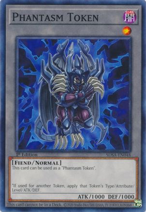 Phantasm Token [SDSA-EN048] Common - Trinity Hobby