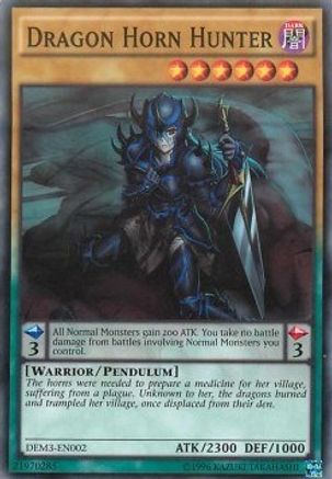 Dragon Horn Hunter [DEM3-EN002] Common - Trinity Hobby
