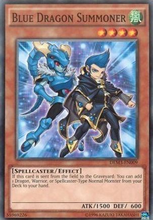 Blue Dragon Summoner [DEM3-EN009] Common - Trinity Hobby