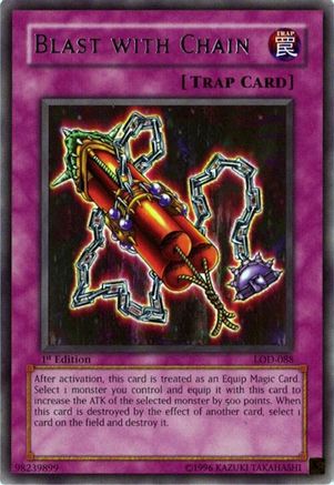 Blast with Chain [LOD-088] Rare - Trinity Hobby