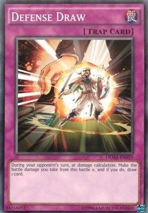 Defense Draw [DEM3-EN019] Common - Trinity Hobby