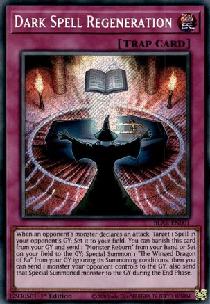 Dark Spell Regeneration [BLAR-EN001] Secret Rare - Trinity Hobby