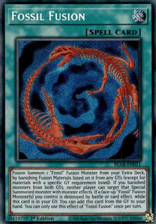 Fossil Fusion [BLAR-EN011] Secret Rare - Trinity Hobby