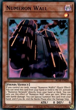 Numeron Wall [BLAR-EN020] Ultra Rare - Trinity Hobby