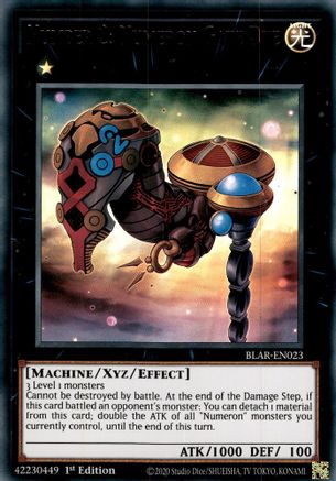 Number 2: Numeron Gate Dve [BLAR-EN023] Ultra Rare - Trinity Hobby