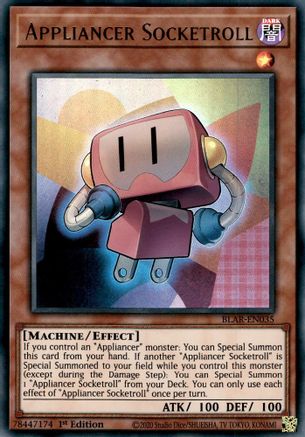 Appliancer Socketroll [BLAR-EN035] Ultra Rare - Trinity Hobby