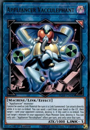 Appliancer Vacculephant [BLAR-EN040] Ultra Rare - Trinity Hobby
