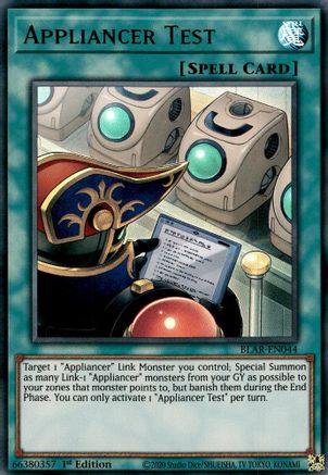 Appliancer Test [BLAR-EN044] Ultra Rare - Trinity Hobby