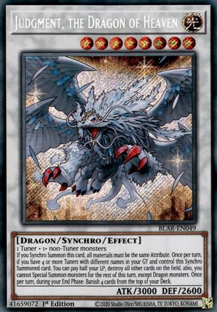 Judgment, the Dragon of Heaven [BLAR-EN049] Secret Rare - Trinity Hobby