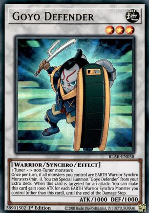 Goyo Defender [BLAR-EN058] Ultra Rare - Trinity Hobby