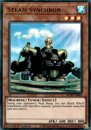 Steam Synchron [BLAR-EN064] Ultra Rare - Trinity Hobby