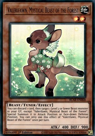 Valerifawn, Mystical Beast of the Forest [BLAR-EN068] Ultra Rare - Trinity Hobby