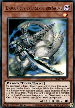 Dragon Buster Destruction Sword [BLAR-EN079] Ultra Rare - Trinity Hobby