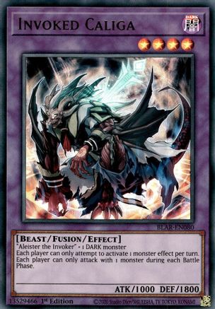Invoked Caliga [BLAR-EN080] Ultra Rare - Trinity Hobby