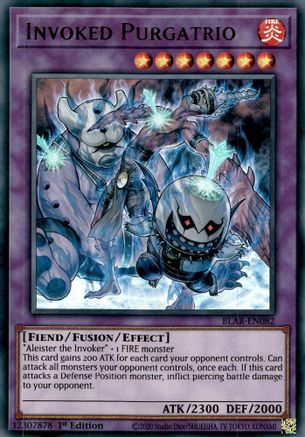 Invoked Purgatrio [BLAR-EN082] Ultra Rare - Trinity Hobby