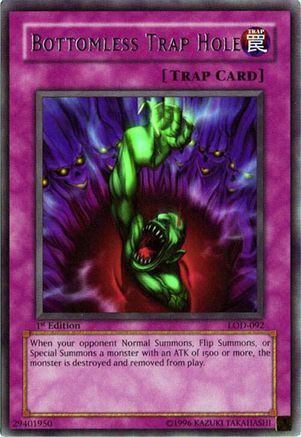 Bottomless Trap Hole [LOD-092] Rare - Trinity Hobby