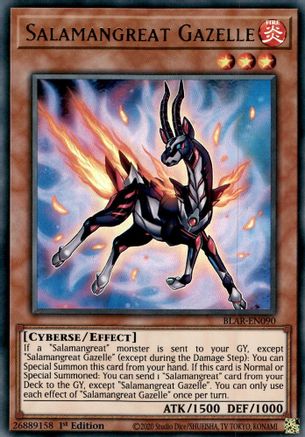 Salamangreat Gazelle [BLAR-EN090] Ultra Rare - Trinity Hobby