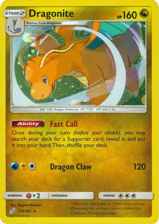 Dragonite (Cosmos Holo) - (119/181) Holofoil [Miscellaneous Cards & Products]
