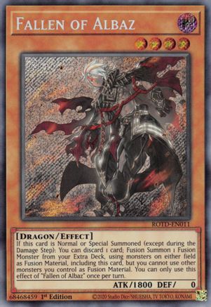 Fallen of Albaz [ROTD-EN011] Secret Rare - Trinity Hobby