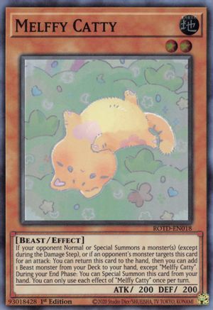 Melffy Catty [ROTD-EN018] Super Rare - Trinity Hobby