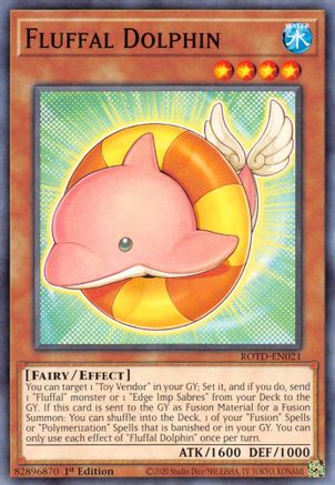 Fluffal Dolphin [ROTD-EN021] Common - Trinity Hobby
