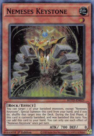 Nemeses Keystone [ROTD-EN029] Super Rare - Trinity Hobby