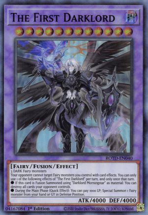 The First Darklord [ROTD-EN040] Super Rare - Trinity Hobby