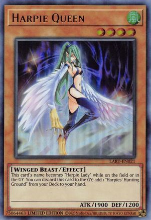 Harpie Queen [LART-EN021] Ultra Rare - Trinity Hobby