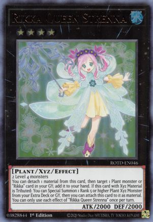 Rikka Queen Strenna [ROTD-EN046] Ultra Rare - Trinity Hobby