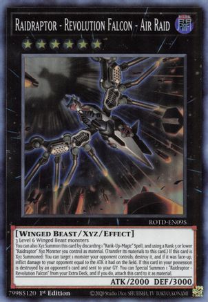 Raidraptor - Revolution Falcon - Air Raid [ROTD-EN095] Super Rare - Trinity Hobby