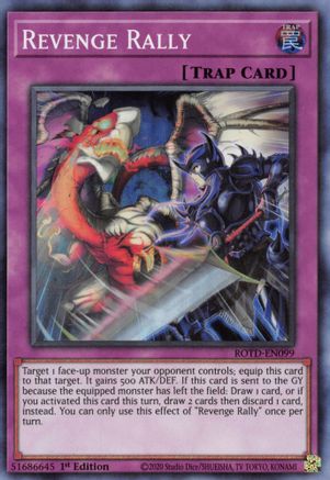 Revenge Rally [ROTD-EN099] Super Rare - Trinity Hobby