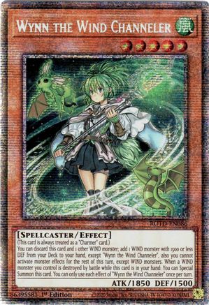 Wynn the Wind Channeler [ROTD-EN086] Starlight Rare - Trinity Hobby