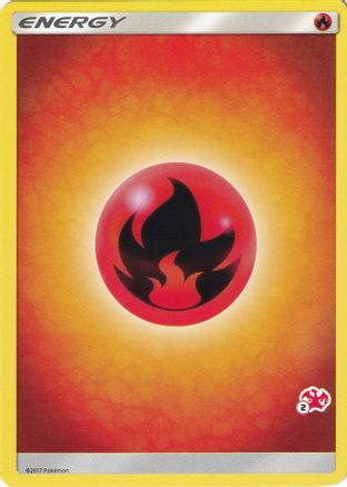 Fire Energy (Charizard Stamp #2) [Battle Academy 2020] - Trinity Hobby