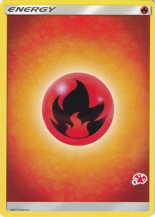 Fire Energy (Charizard Stamp #5) [Battle Academy 2020] - Trinity Hobby