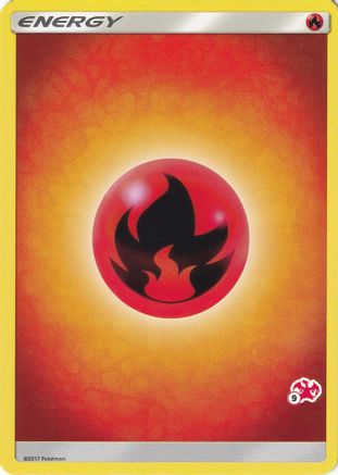 Fire Energy (Charizard Stamp #9) [Battle Academy 2020] - Trinity Hobby