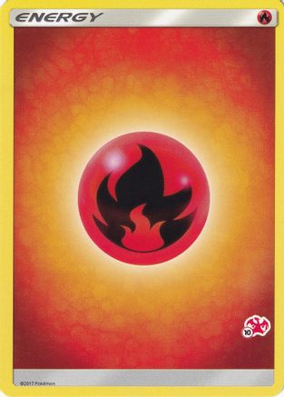 Fire Energy (Charizard Stamp #10) [Battle Academy 2020] - Trinity Hobby